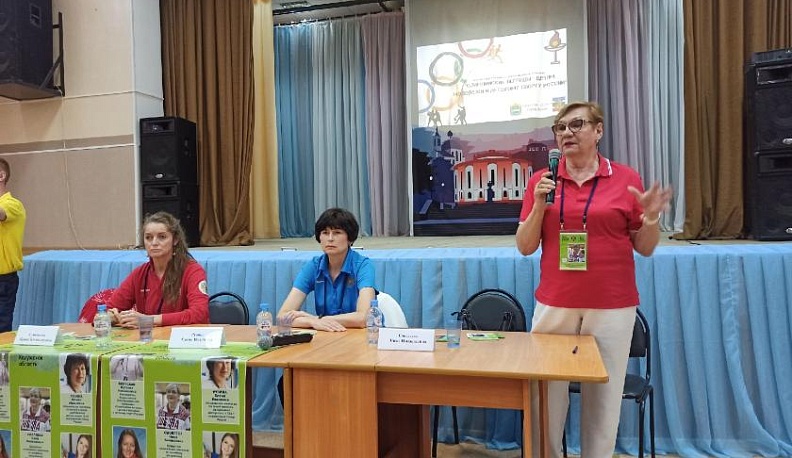 Жуковская молодёжь встретилась с олимпийскими чемпионами