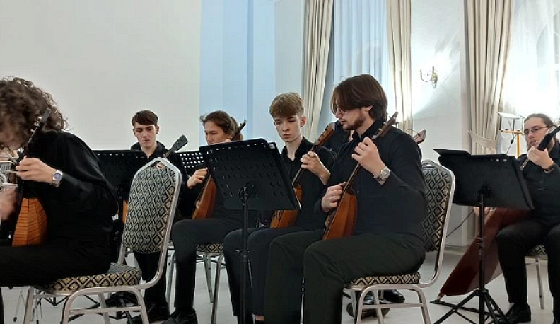 Новогодний студенческий концерт прошёл в Калуге