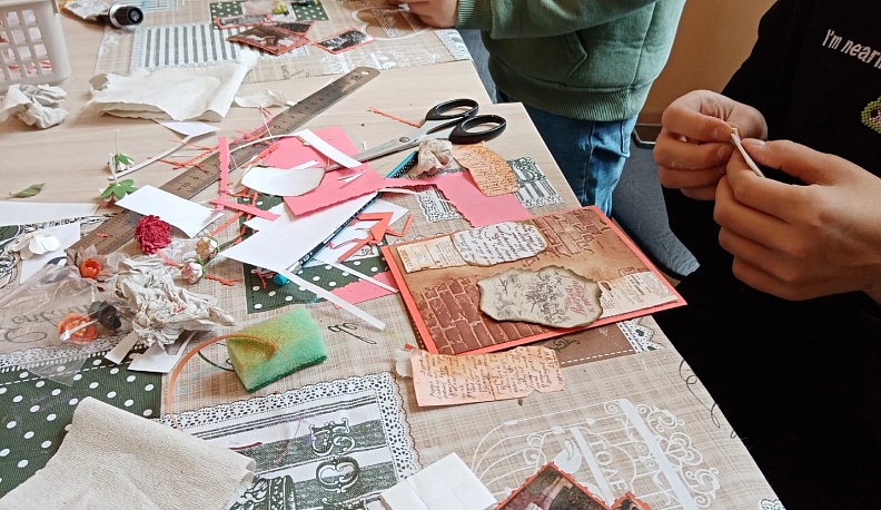 Ферзиковчане приняли участие в мастер-классе, посвященном Дню Победы