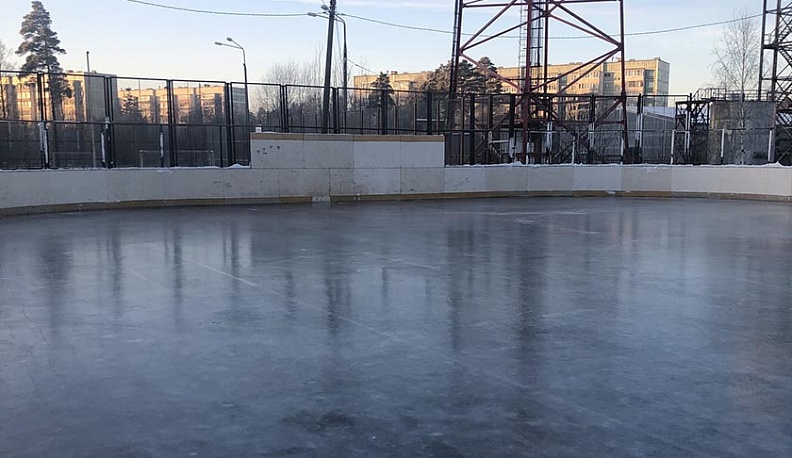 В Жуковском районе появился новый лед