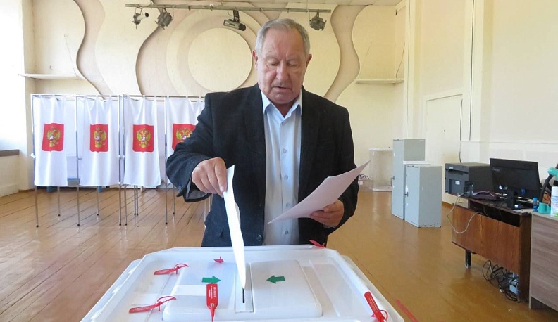 На избирательных участках Спас-Деменского района царит спокойная рабочая обстановка