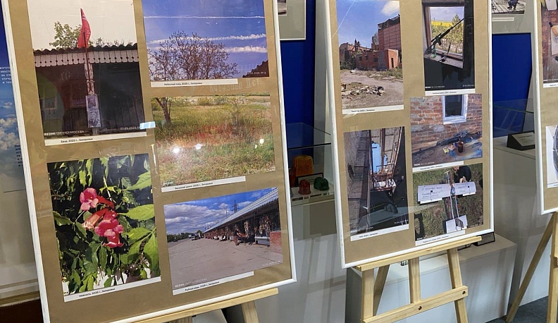 Ко Дню защитника Отечества в Обнинске открылась выставка «Пейзажи зоны СВО»