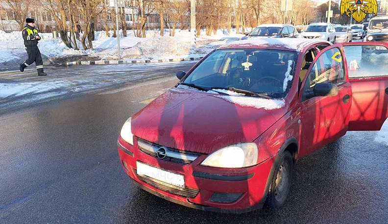 В Обнинске утром иномарка сбила пешехода на переходе