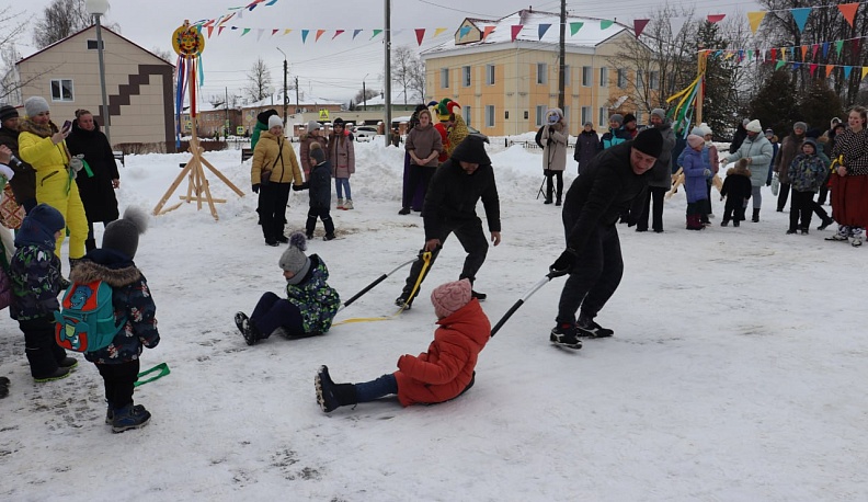 В Ферзикове проводили Широкую Масленицу