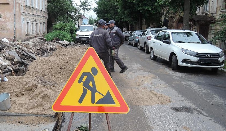 В Калуге на два дня перекроют улицу Георгиевскую