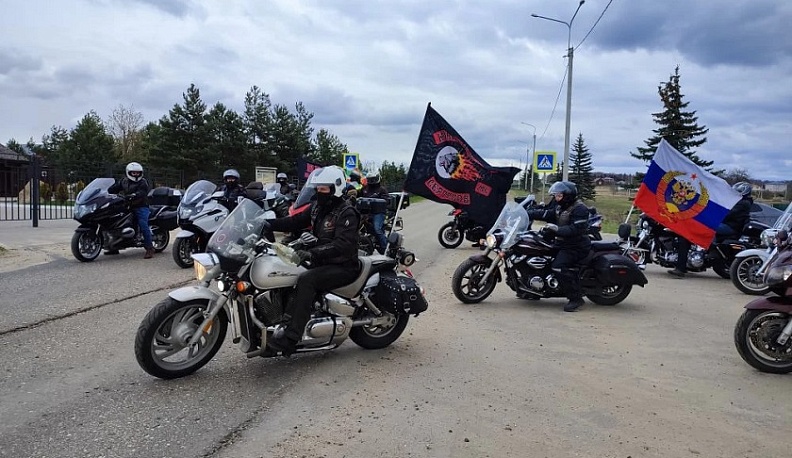 Мотомарш «Дороги Победы. Кавказ – кузница героев» впервые побывал на  Калужской земле