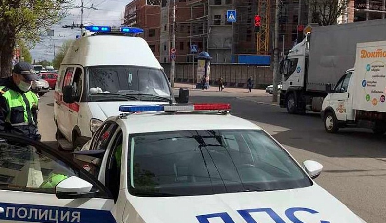 Утром в центре Калуги сбили пешехода