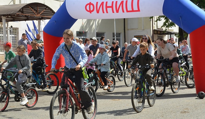 В Медыни состоялся праздничный велопробег