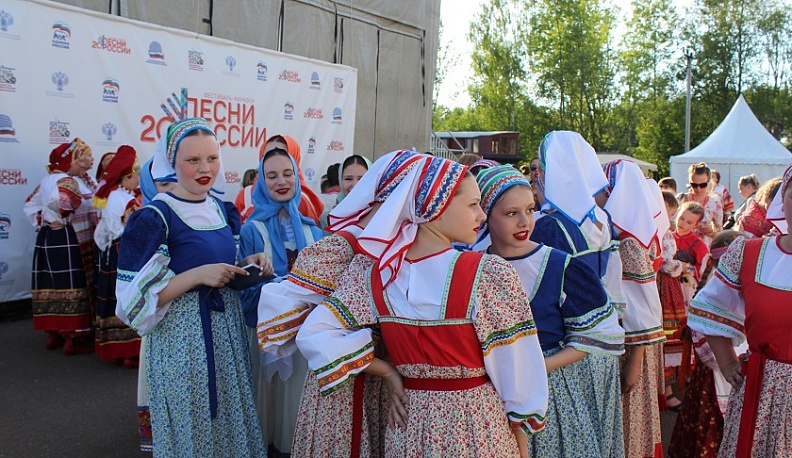 В Медыни состоялся фестиваль «Песни России»