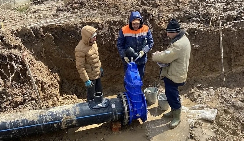 В селе в Козельском округе отремонтируют водопровод