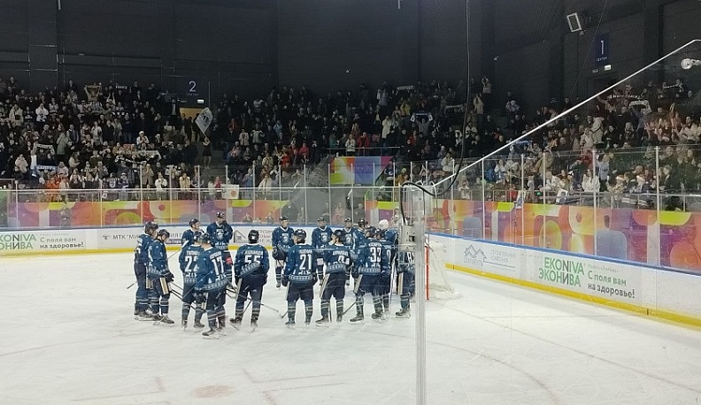 Хоккейный клуб «Калуга» сыграл последнюю в этом году игру