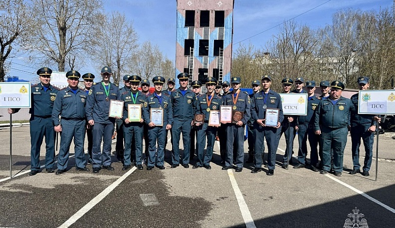 В Калужской области определили лучшего начальника караула и лучшего пожарного