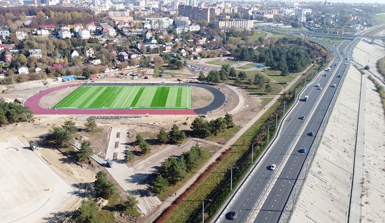 В Калуге проведена половина работ по реконструкции сквера Волкова
