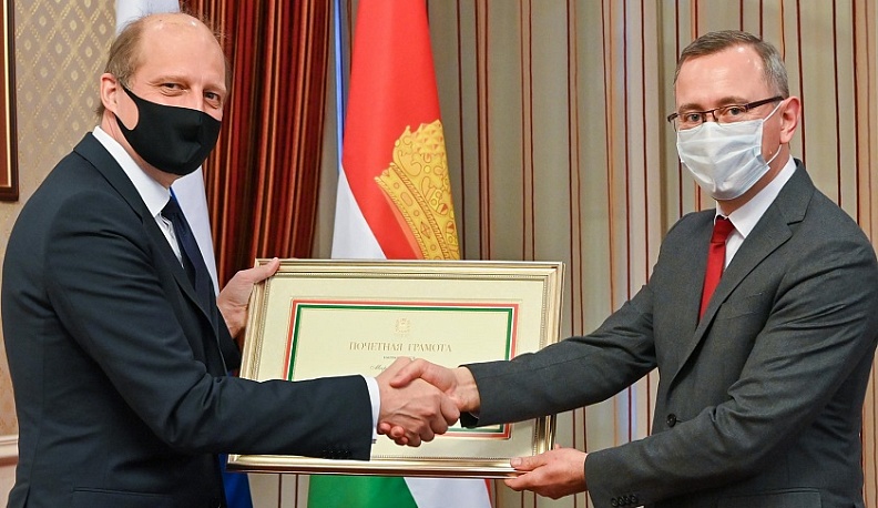 Владислав Шапша встретился с руководством Фольксвагена