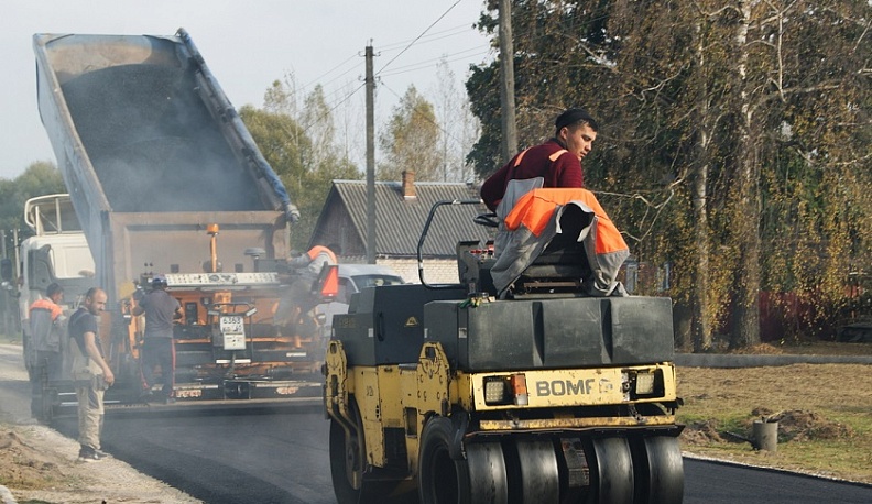 В Куйбышевском районе отремонтировали участок уличной дорожной сети