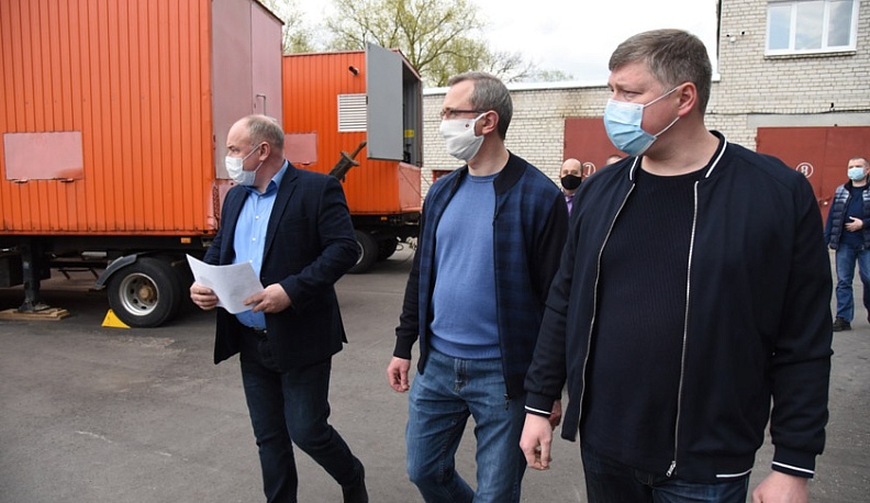 Владиславу Шапше показали средства, которыми проводят дезинфекцию в муниципалитетах