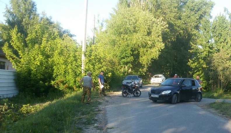 В Сухиничах сбили 17-летнего мотоциклиста 