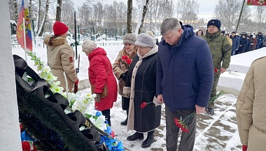 В Дзержинском округе отмечают  очередную годовщину освобождения от немецко-фашистской оккупации