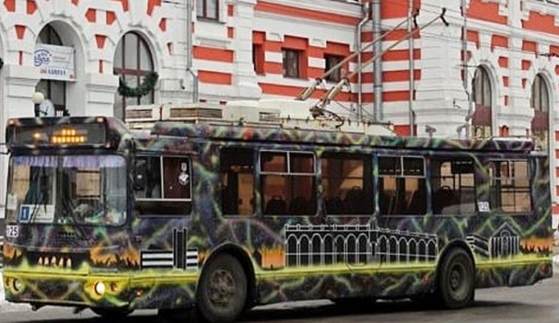 В Калуге запустили экскурсионный троллейбус в честь юбилея города