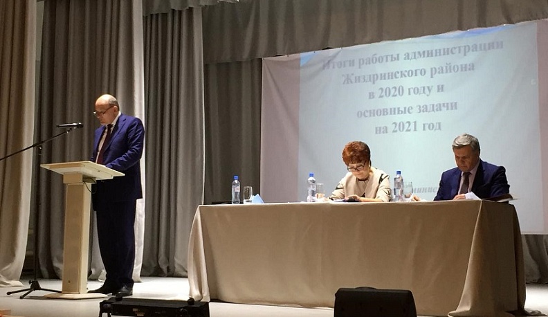 В Жиздринском районе в прошлом году отремонтировали 33 км дорог