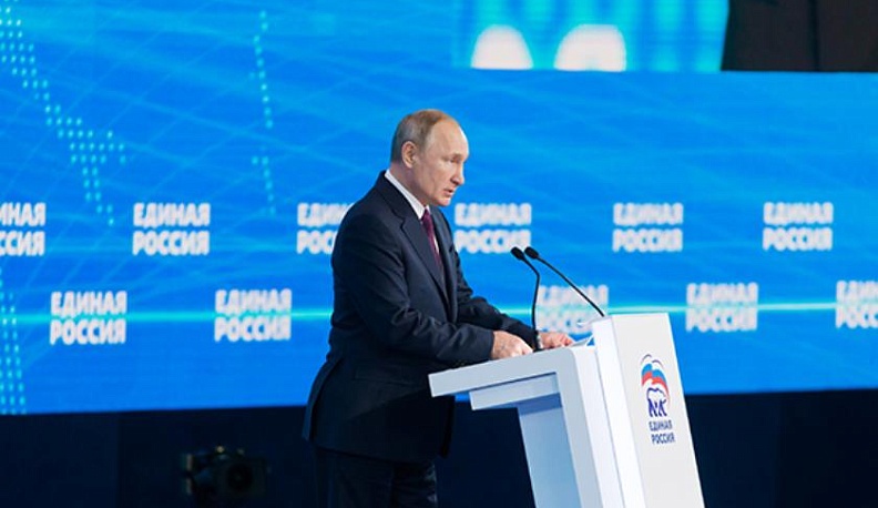 Владимир Путин призвал членов «Единой России» добиваться решения проблем на местах