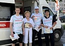 В Калуге провели выездную акцию по анонимному экспресс-тестированию на ВИЧ