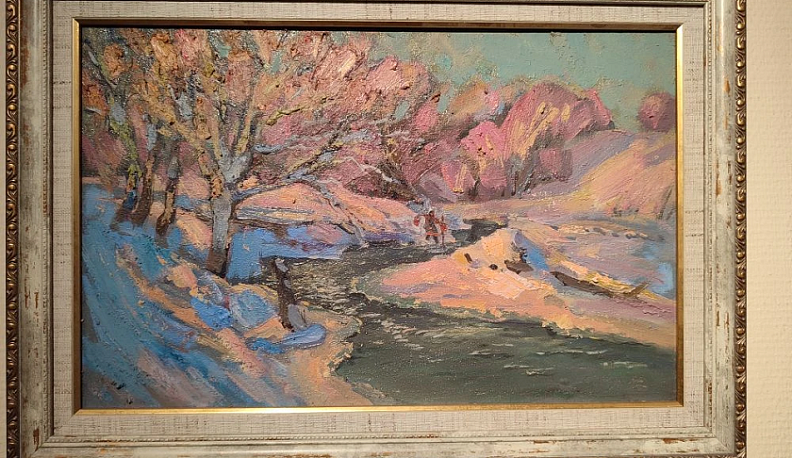 В калужском Доме музыки работает выставка «Такая разная зима»