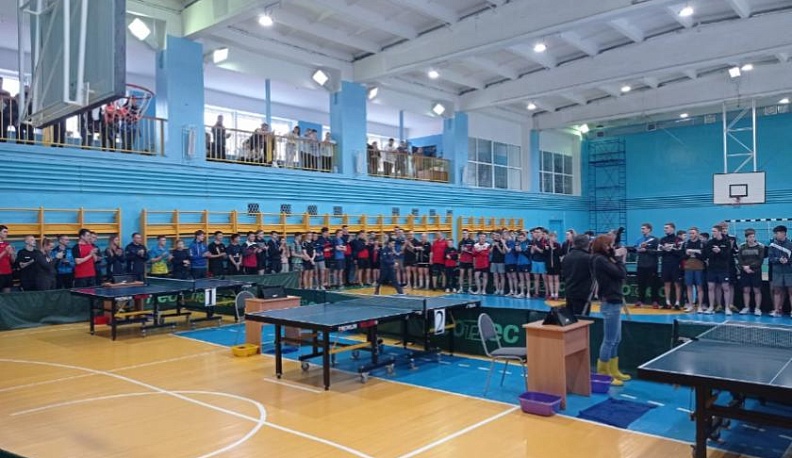 В Людинове проходят Всероссийские соревнования по настольному теннису