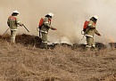В Калужской области начались палы травы