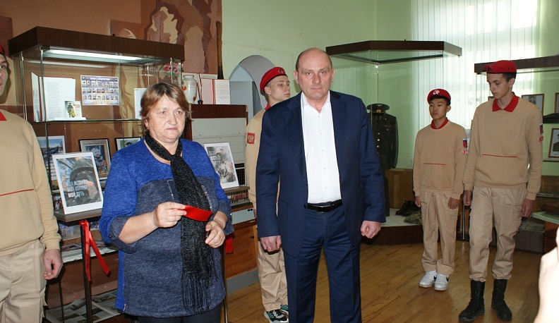 В Жиздре открыли экспозицию, посвященную специальной военной операции