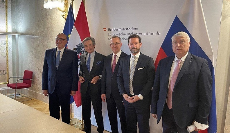 Владислав Шапша встретился с Генсеком Федерального министерства по европейским и международным делам Австрии