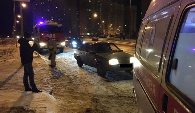 Пострадал пешеход при аварии в Калуге 