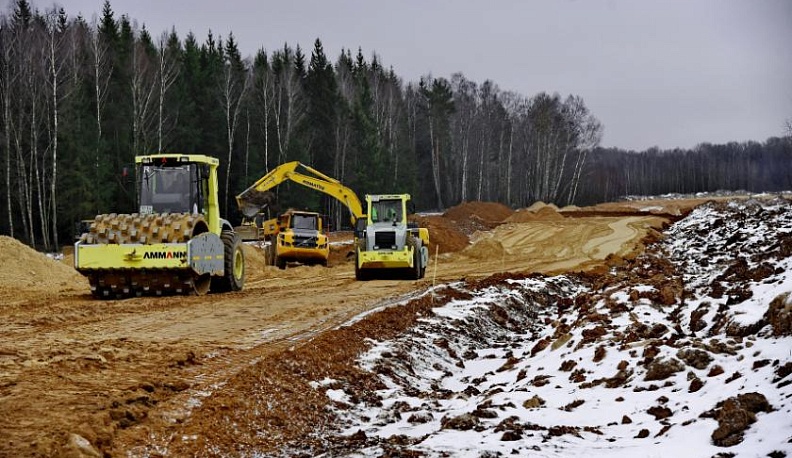 На Северном обходе начались подготовительные работы