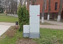 В Боровском округе по просьбе жителя починили дверцу релейного шкафа