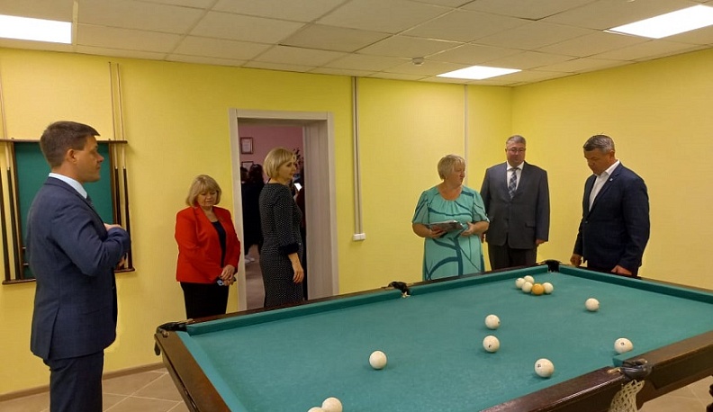 В Мосальском районе после капремонта открылся сельский ДК в деревне Долгое