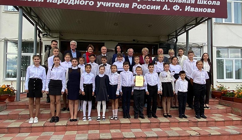 В Износковском районе открылся первый экокласс