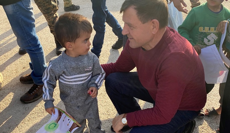 Сирийские дети получили посылки из Калужской области