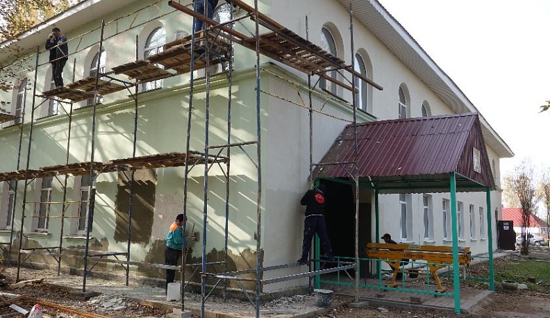 В поликлинике Барятинского района идёт капитальный ремонт