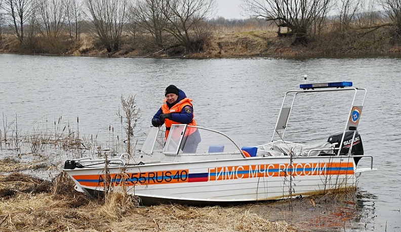Под Калугой на Резвани создали учебное половодье