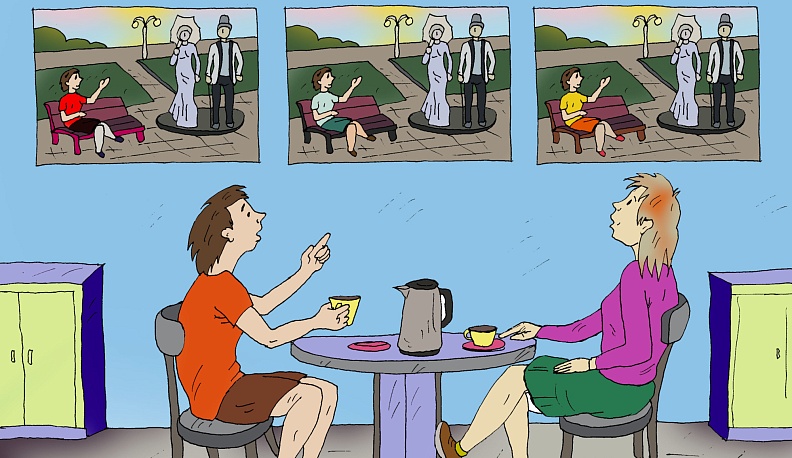 Урны, лавочки, фонтанчик