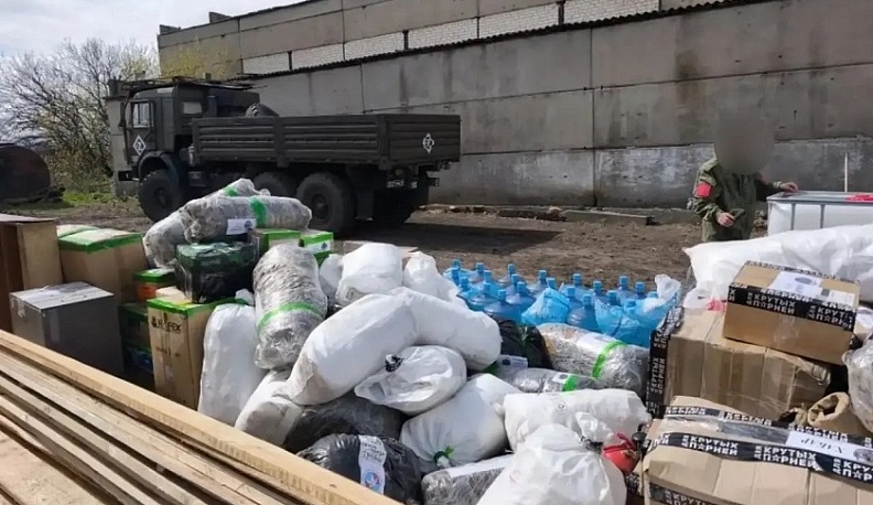 Николай Калиничев вместе с боровскими волонтерами навестили бойцов СВО 