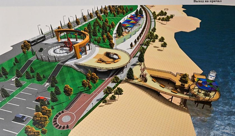 В Калуге планируют благоустроить набережную от Воробьевской переправы до улицы Беляева