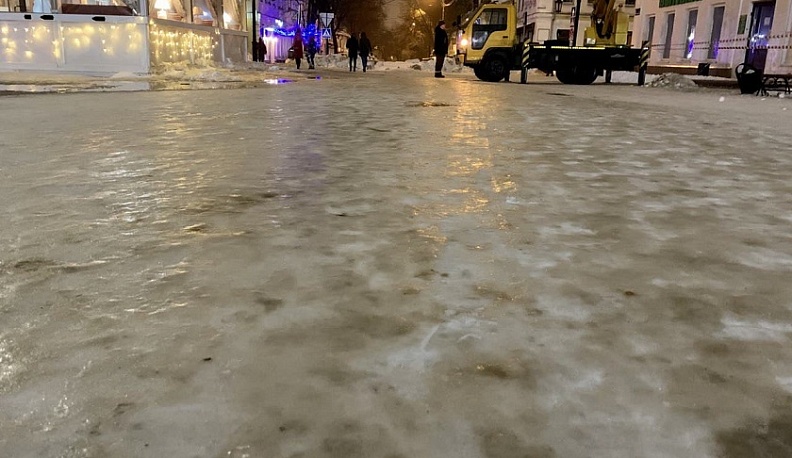 В Калужской области на дорогах ожидается гололедица