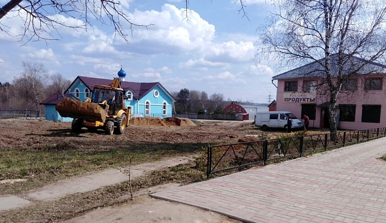 В Калужской области начали благоустраивать общественные территории