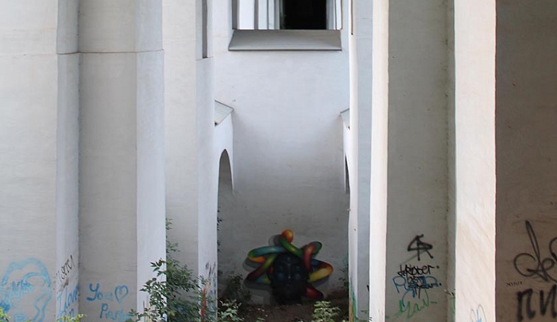 Березуйский овраг в Калуге зарастает мусором 