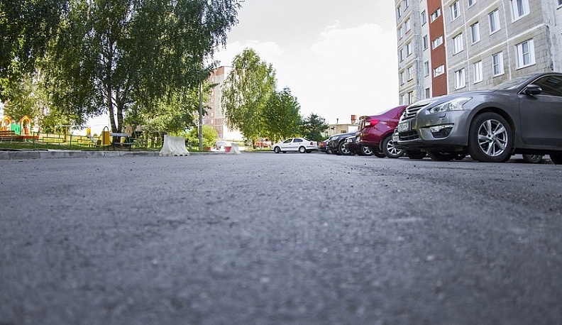 В Калуге отремонтированы около 30 межквартальных проездов