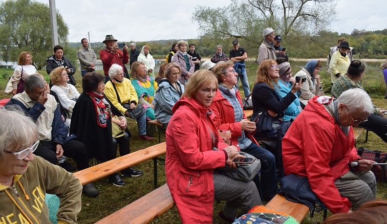 В Тарусе зажгли Цветаевский костёр