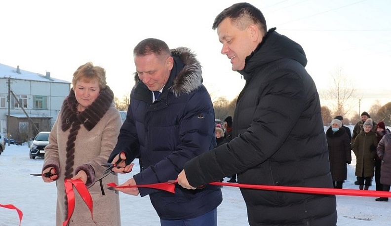 В Мещовском районе после капремонта открылся Дом культуры