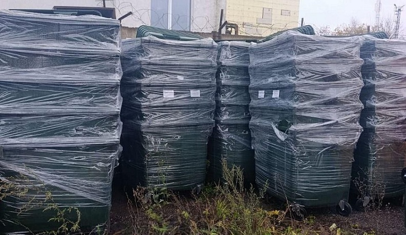 В Калужскую область прибыли еще 110 евро-контейнеров