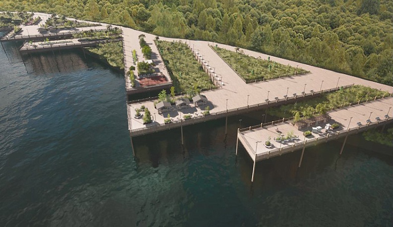 Проект «Прогулочный мост на набережной Калуги».